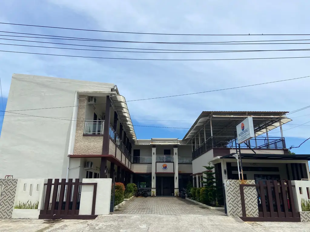 Morowali Beach Hotel Front View
